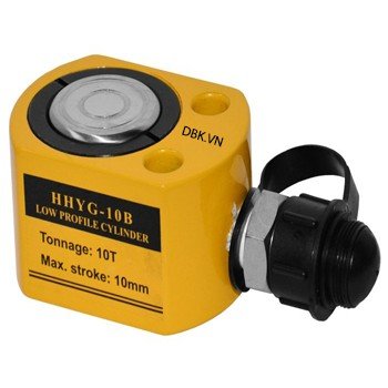 Kích thủy lực 1 chiều mỏng 10 tấn hành trình 10mm TLP HHYG-10B